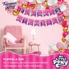 Treasures Gifted Officially Licensed My Little Pony Birthday Banner - My Little Pony Happy Birthday Banner - My Little Pony Birthday Party Supplies - My Little Pony Party Decorations for Walls