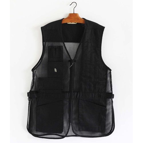 Bob-Allen Shooting Vest, Left Handed, Black, Medium