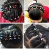 Suoirblss 30PCS Multicolored Mini Claw Hair Clips Crystal Rhinestone Barrette Hair Claw Clip Hair Bangs Pin Hair Accessories