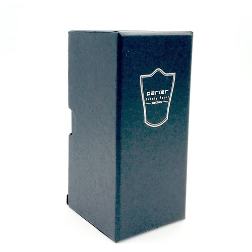 Parker Safety Razor, Long Loft 3-Band Pure Badger Bristle Shaving Brush with Ebony Handle - Brush Stand Included