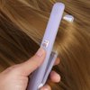 2 in 1 Hair Straightener, Tourmaline Ceramic Smart Constant Temperature Mini Hair Straightener Hairstyling Iron Heating Curler for Home or Salon