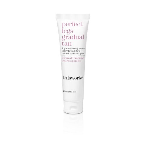 This Works Perfect Legs Gradual Tan, Self Tanner with Vitamin E & Shea Butter, 150ml