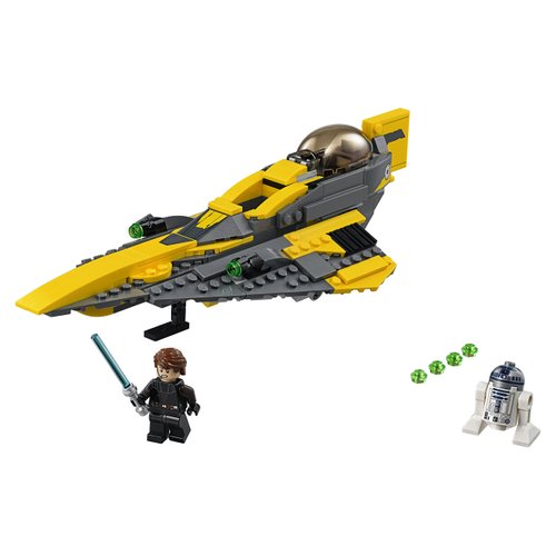 LEGO Star Wars: The Clone Wars Anakin's Jedi Starfighter 75214 Building Kit (247 Pieces)