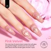 Beetles Cat Eye Gel Nail Polish,6 Colors Glitter Pink Nail Polish Beige Clear Sliver Pastel Velvet Magnetic Gel Nail Polish Natural Summer Nail Polish Art Manicure Salon DIY Home