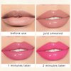 Bossup Gold Changing Lip Oil Magic Plumping Hydrating Gloss with Shimmer Moisturizing for Gorgeous Lips for Young Girls Present