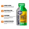 GU Energy Roctane Ultra Endurance Energy Gel, Vegan, Gluten-Free, Kosher, and Dairy-Free On-The-Go Sports Nutrition for Running, Biking, Hiking or Skiing, 24-Count, Pineapple