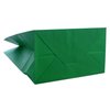 Party Favor Bag - 50 Pack Emerald Dark Green Food Grade Kraft Paper Lunch Bags for Birthday, St Patrick's Day and Christmas - 5"x3"x9"