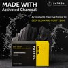 Skin Patrol Activated Charcoal Soap Bar - Sulfate-Free, Paraben-Free, 5.2 Ounce / 150g - Pack of 1