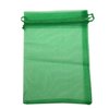 SUNGULF 50pcs Organza Pouch Bag Drawstring 5"x7" 13x18cm Strong Gift Candy B6ag Jewelry Party Wedding Favor (Dark Green)