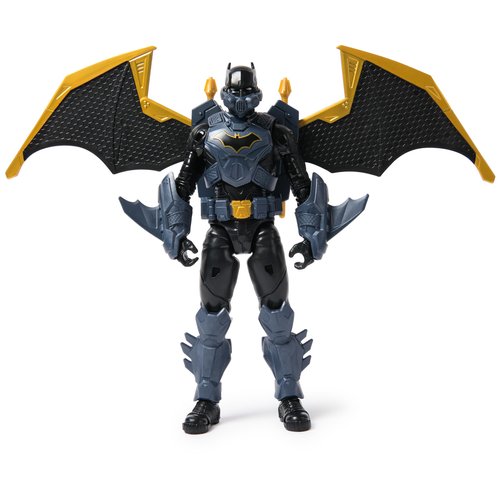 Batman Adventures, 12-inch Night Sky Batman Action Figure with Expandable Wings, Kids Toys for Boys and Girls Age 3 and Up