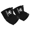 Elbow Wraps for Weightlifting (1 Pair) - 50" Elastic Elbow Braces for Weight Lifting - Elbow Support for Bench Press, Powerlifting, Fitness, & Gym Workout - Gym Elbow Straps Weightlifting (Black)