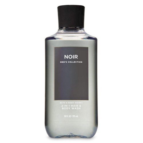 Bath and Body Works Men's Collection 2 in 1 Hair and Body Wash NOIR.