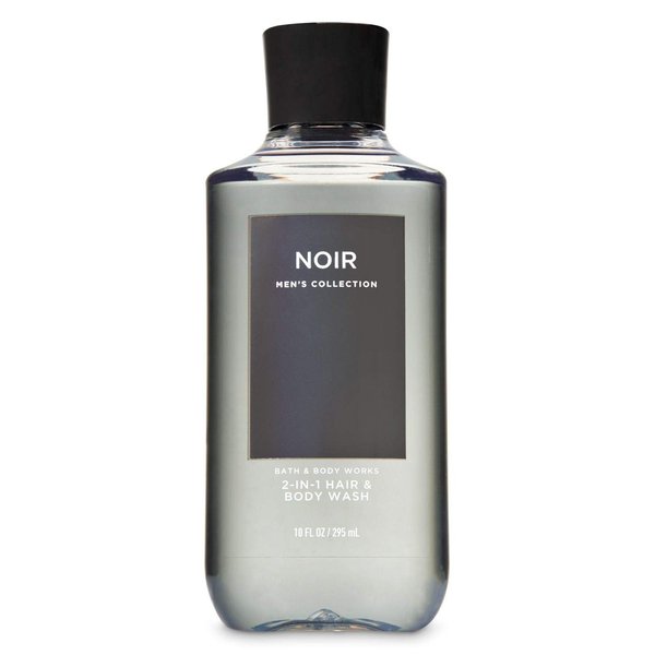 Bath and Body Works Men's Collection 2 in 1 Hair and Body Wash NOIR.