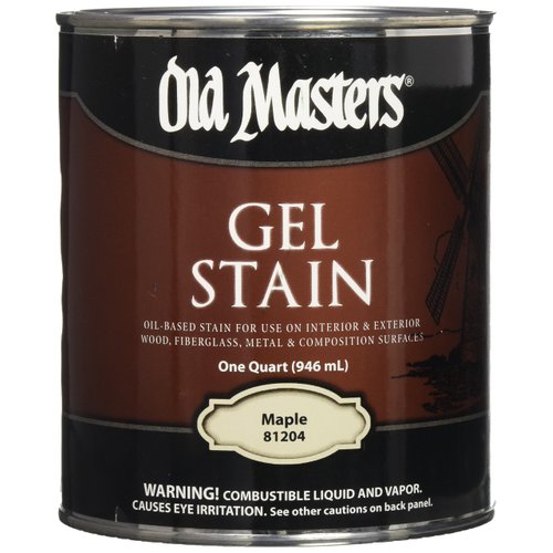 Old Masters 4-Pack of 1 qt 81204 Maple Oil-Based Gel Stain