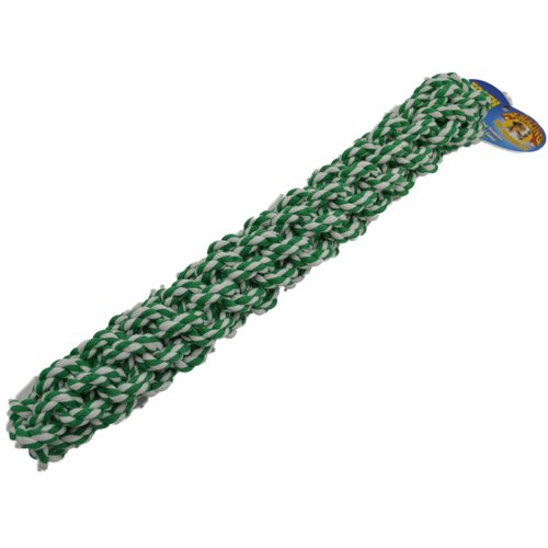 Amazing Pet Products Retriever Rope Dog Toy, 16-Inch, Green