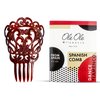 Ole Ole Flamenco Comb 2 - Spanish Hair Comb, Mantilla Comb, Peineta Española Sevillana for Girls and Women, Ornamental Flamenco Dance Hair Accessories