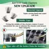 Lash Clusters,96 Pcs Cluster Lashes D Curl 10mm DIY Lash Extensions Eyelash Clusters,KEYYOU Volume Wispy Individual Lashes Soft&Comfortable Easy DIY at Home(Y05,D-10mm)