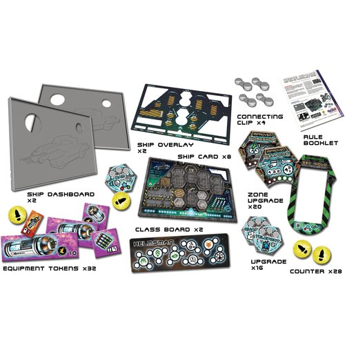 Battle Systems - Core Space First Born - Sci-Fi Miniatures Board Game - Cyberpunk 28mm Science Fiction Figures for 40K Wargame - Tabletop Modular 3D Gaming Terrain - (Ships of Disrepute)