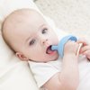 Baby Teething Toys for 3-12 Months+,Silicone Mombella Baby Teether with Suction Base,Soft & Easy to Grasp for Teething Relief,Safe & Comfortable Teether Toys for Sucking Needs,BPA Free (Blue)