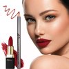 Khasana Lipstick and Lip liner Set, Matte Finish, Vitamin E and Vitamin C Infused for Nourishment, and Hydration, Long Lasting Creamy Formula, Color Matched Gift Pack (HERE I GO AGAIN)