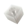 20 Pieces Eyelash Tray Holder Plastic Lash Tray Holder Square Eye Lash Tray Empty Eye Lash Tray Holder Plastic False Eyelash Trays Container Eyelash Storage Case Box(Clear, 7cm)