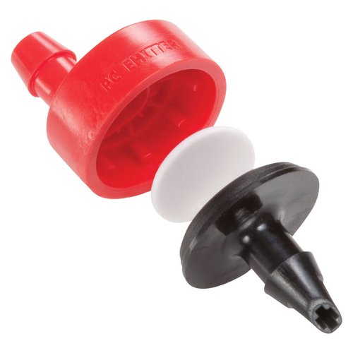 Rain Bird SW20-30PS Drip Irrigation Spot Watering Dripper/Emitter, 2 Gallon Per Hour, 30-Pack,Red/Black