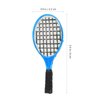 1:12 Miniature Tennis Racket and Ball Set Dollhouse Decoration Accessories 4pcs