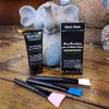 SHILLS Face Mask for Men, Face Mask Purifying Peel Off Mask, Charcoal Mask, Blackhead Removal Mask, Peel Off Mask, Charcoal Mask and a Brush Set