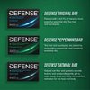 Defense Soap 2pk All Natural Peppermint Bar Soap for Men | Made by Wrestlers with Tea Tree Oil & Eucalyptus Oil to Promote Healthy Skin