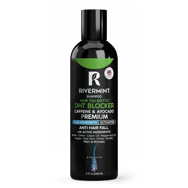25+ Ingredients for Hair Regrowth: Saw Palmetto, DHT Blockers – Minoxidil Strengthening Shampoo – Onion, Avocado, Olive Oil, Green Tea, Biotin, Caffeine – for Men & Women Champu Anticaida