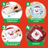 JOYIN 24 Pcs Christmas Make-a-face Stickers, Make Your Own Characters Mix and Match Sticker Sheets with Christmas Elf, Santa Santa, Snowman, Penguin, and Polar Bear Kids Party Favor Supplies Craft