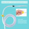 PE Replacement Silicone Enema Hose Assembly. Suitable for Coffee and Water Colon Cleansing. 6.75 Foot Long Hose. by Premium Enema