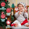 3Pcs Christmas Silicone Teething Toys for Babies,The First Christmas Baby Soothe Teething Chew Toys Infants Soft Teether Toys Toddler Snowman Design Toys Christmas Birthday Gifts for Baby Boy and Girl