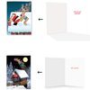 Stonehouse Collection | Boxed Variety Funny Christmas Cards | 24 Cards, 8 Designs Bulk Funny Assortement | USA Made