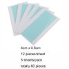 60 Pieces Hair Extension Tape Strong No-Residue Bonding Double Sided Adhesive Tape In Extension Replacement Tape 4cm*0.8cm