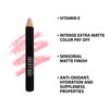 Lord & Berry MAXIMATTE Crayon Matte Lipsticks Intense Color with Soft & Creamy Touch Enriched with Vitamin E Hydrating Long Lasting Lipstick for Women, Vegan & Cruelty Free Makeup Set, Angel Pink