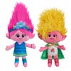 DreamWorks Trolls Band Together 8-inch Small Plush Poppy and Viva 2-Piece Set, Stuffed Animals, Kids Toys for Ages 3 Up by Just Play