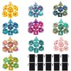 Surhugvy DND Dice Set, 10 X 7 (70 Pieces) Polyhedral Dice Set for Dungeons and Dragons DND RPG MTG Table Games with 10 Pack Black Bags