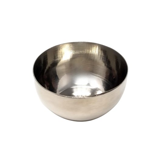 HIGH TECH INSTRUMENTS Face Mask Mixing Bowl, Stainless Steel Facial Makeup Mud Blending Cups Cosmetic Beauty Tool for Home & Salon Helps in Organizing & Transferring Multipurpose Container (50ml)