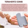 Dioche Massage Comb Terahertz Massage Lightweight Portable Shaving V Face Beauty Comb Gua Sha Facial Tool