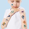 Baby Shark Temporary Shark Stickers Tattoos Face Body Tattoos Stickers Sea Animal Fish Under The Sea Ocean for Boys Girls Birthday Party Decorations 10 sheets