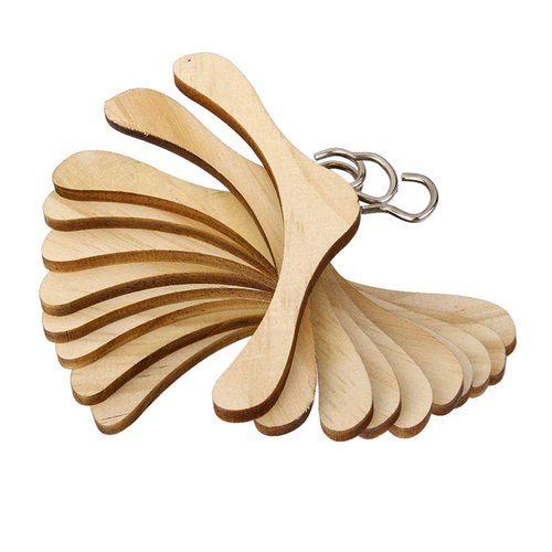 Toddmomy Bjd Doll Hanger Wooden Hangers 10Pcs Wooden Mini Doll Hangers Doll Dress Hangers Mini Hangers for Doll Clothes Miniature Accessories (15cm) Wood Hangers