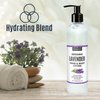 ibodycare Lavender Hand, Face, Body and Massage Lotion with Shea Butter, Grapeseed Oil and Vitamin E for Adults, Kids and Baby, 8 oz, Paraben Free, Organic, Natural, Reduce Scars, Skin Care