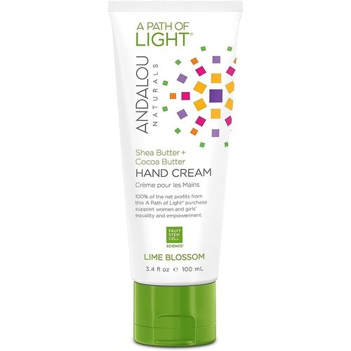 Andalou Naturals Lime Blossom Hand Cream, 3.4 Ounce
