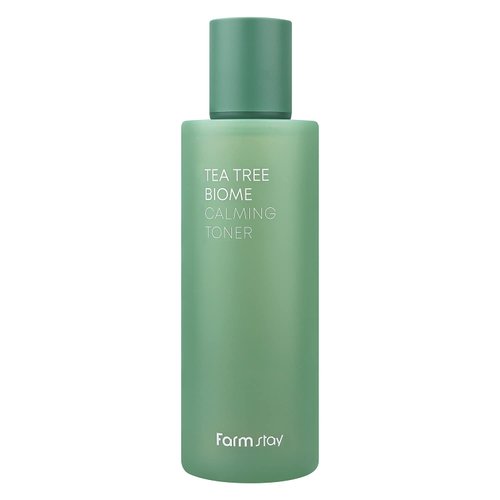 FARMSTAY TeaTree Biome Calming Toner,Pure Moisturizing Daily Face Toner for Sensitive Skin with CICA Exfoliating Without Redness, Deep Hydration,Korean Skincare,for Men&Women,Teenagers 6.76 Fl.Oz
