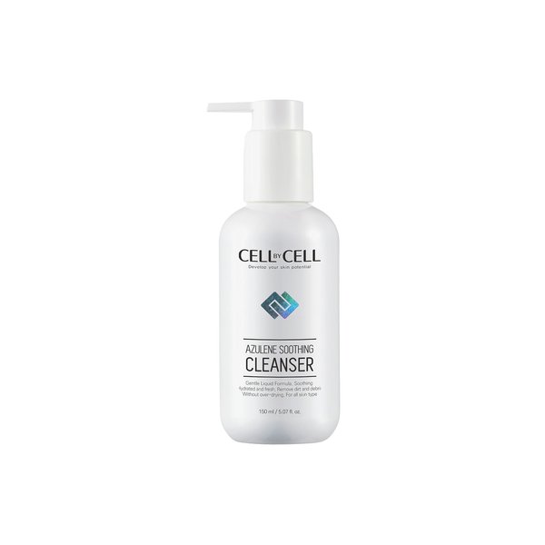 Azulene Soothing Cleanser | Liquid To Foam Gentle Cleanser To Leave the Skin Feeling Refreshed & Revitalized | 150ml