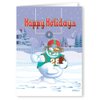 Stonehouse Collection - Football Christmas Cards - 18 Holiday Sport Cards & Envelopes - Football Theme