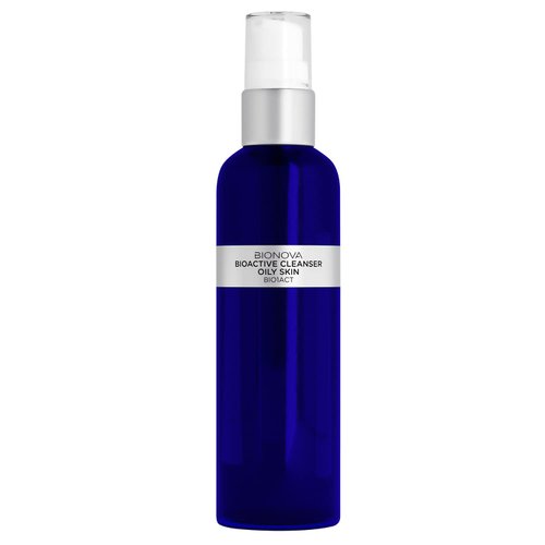 BIONOVA Bioactive Cleanser Face Wash for Oily Skin | Gentle Foaming Deep Clean Without Stripping | Eliminates Excess Oil, Deep Cleansing, Reduces Overall Redness & Irritation | Made in USA 4.5 fl. oz.