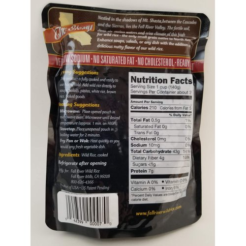 Fall River Wild Rice Fully Cooked - 8 oz Pack of 3