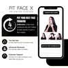 FIT FACE X The Gym For Your Face / 4 Face Sculpting Tools In The Box/Jowl Tighter/Lip Plumper/Double Chin & Jaw Exerciser/For Women & Men